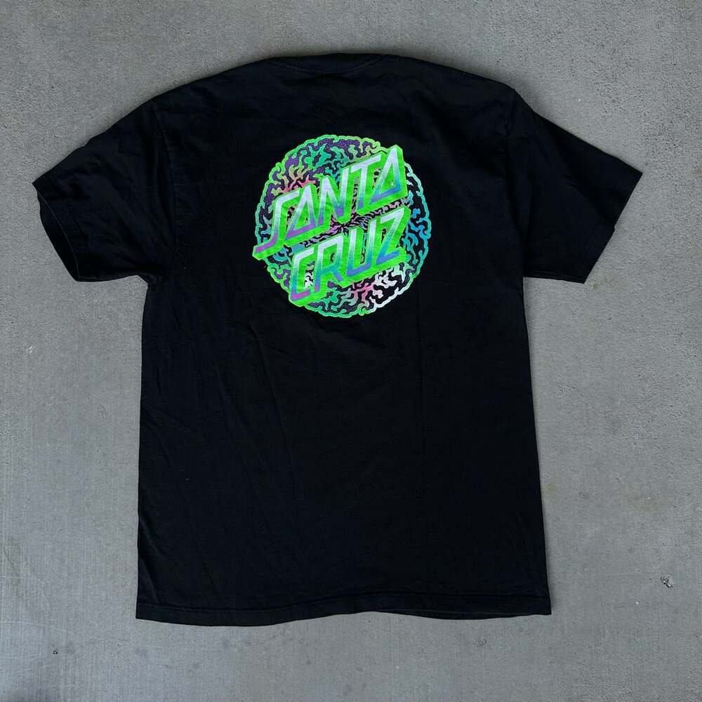 Santa Cruz multicolor logo Skate tee